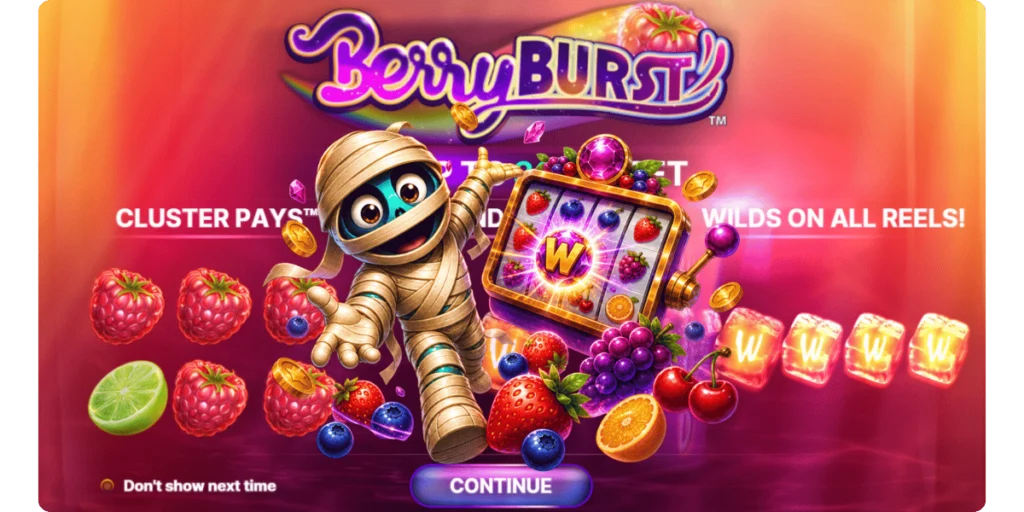 Berryburst  great slot release from NetEnt