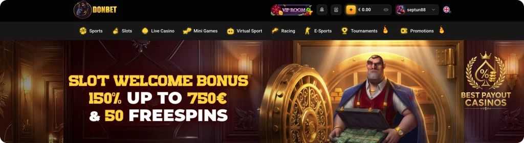 Donbet runs on Non GamStop Curacao Casinos
