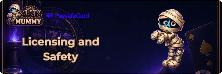 PaySafeCard Casinos Licensing and Safety